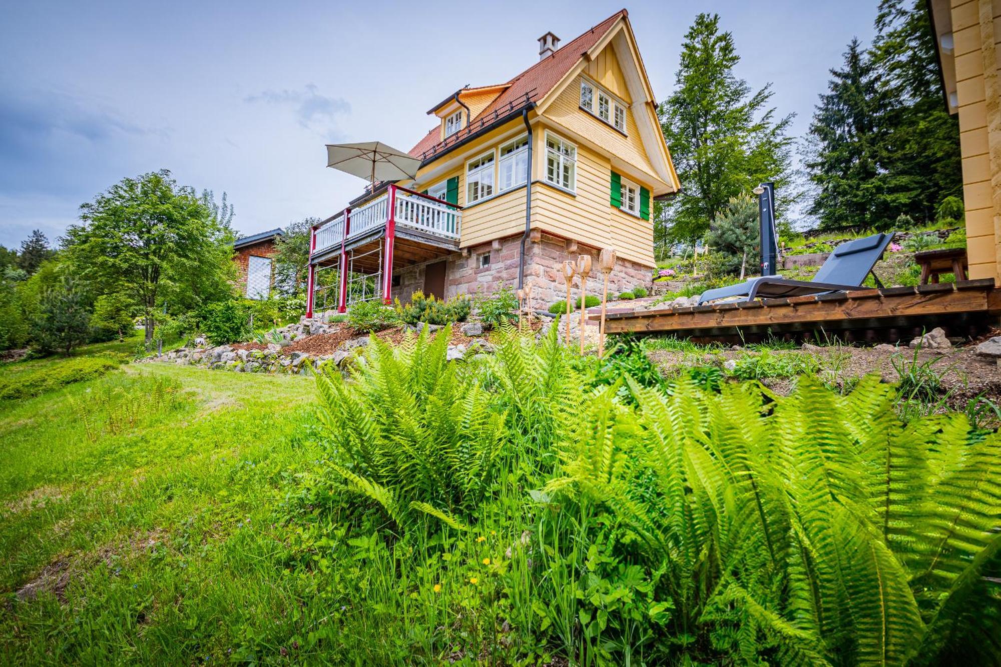Sonnenhaeusle - Natur. Fernblick. Panorama-Sauna. Sasbachwalden Exterior photo
