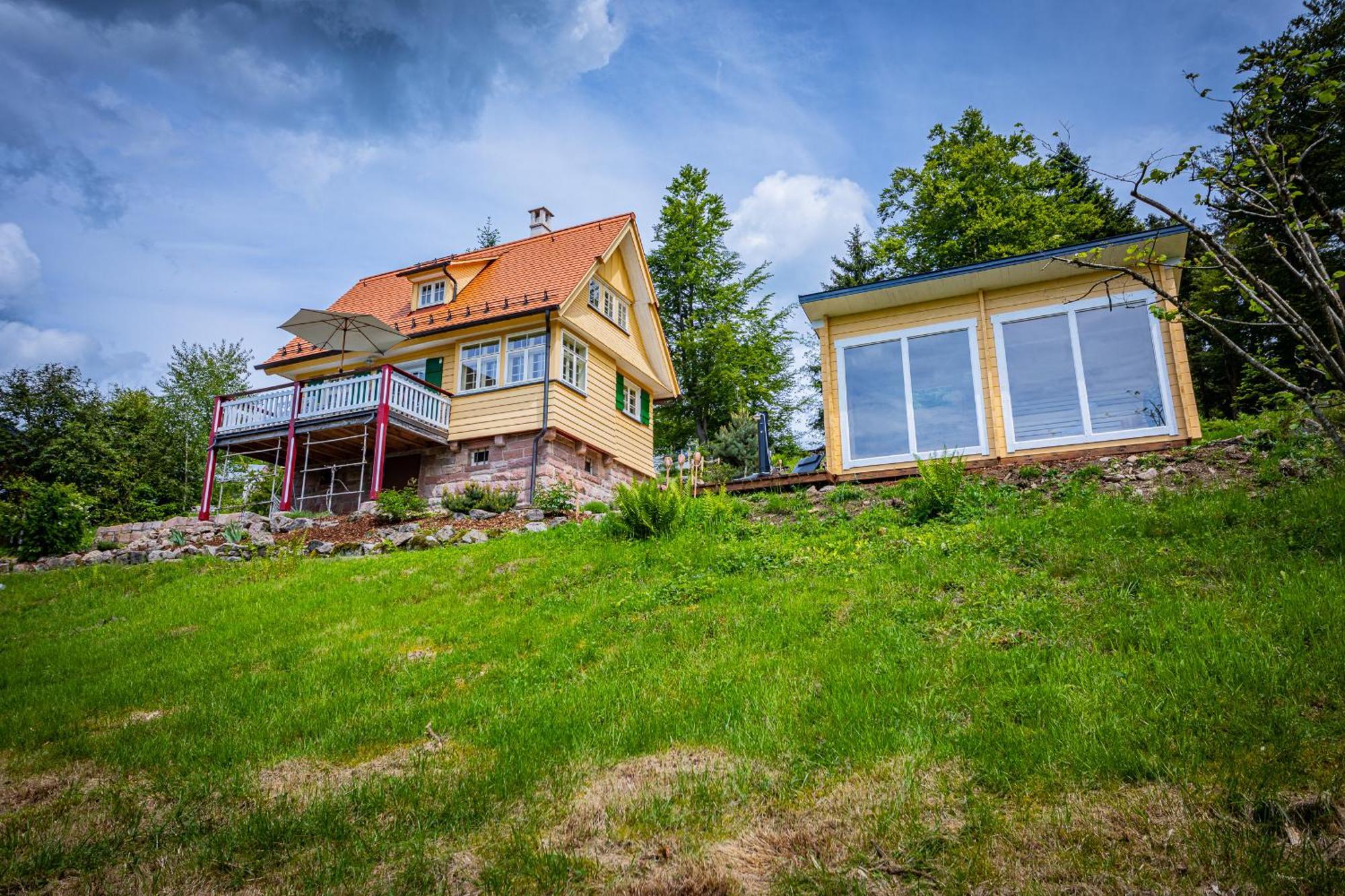 Sonnenhaeusle - Natur. Fernblick. Panorama-Sauna. Sasbachwalden Exterior photo