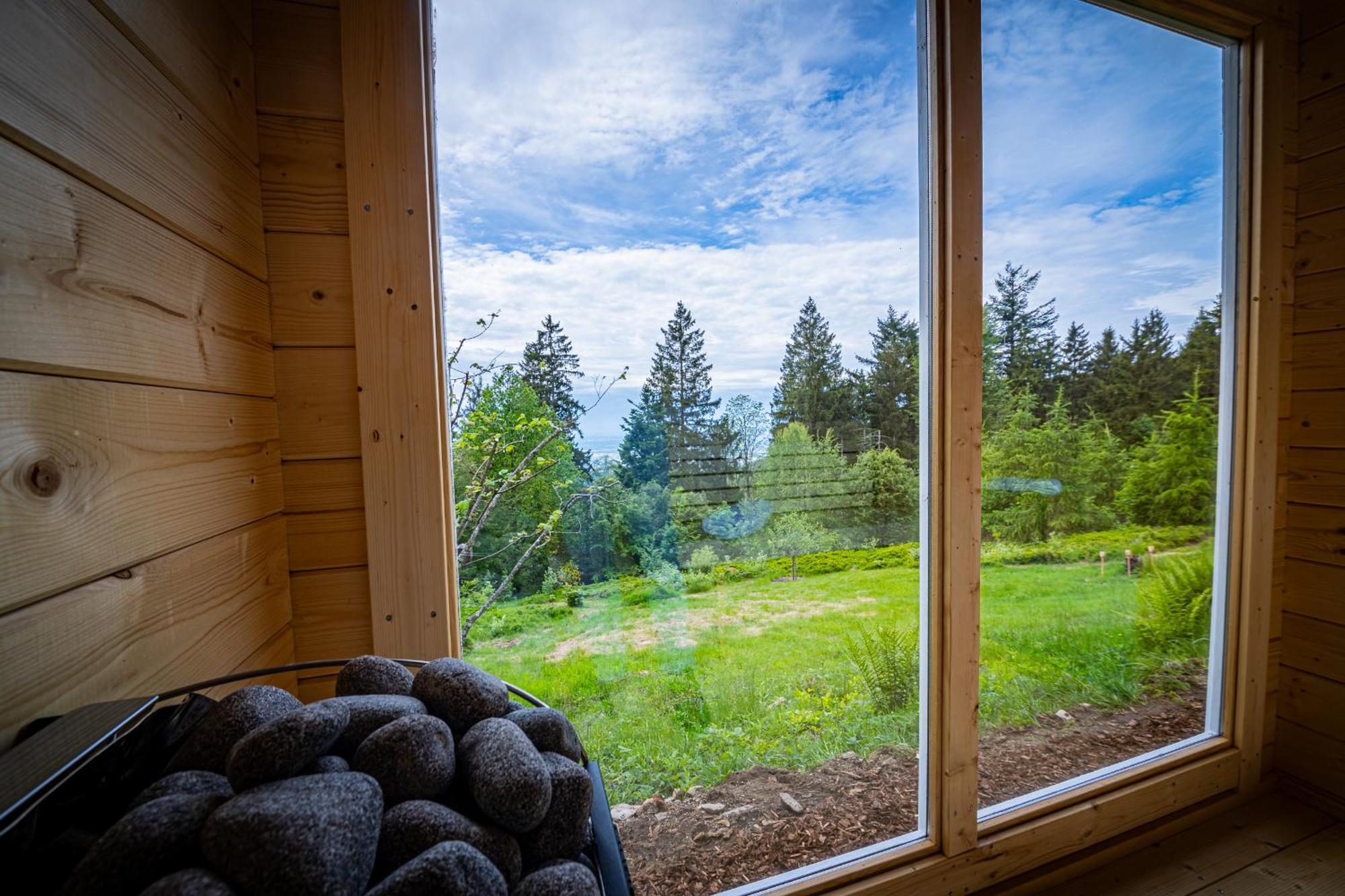 Sonnenhaeusle - Natur. Fernblick. Panorama-Sauna. Sasbachwalden Exterior photo